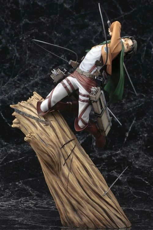 Kotobukiya 1/8 Attack On Titan Levi (Renewal Package Ver.) ArtFXJ Scale Statue PP803 4 Kotobukiya 1/8 Attack On Titan Levi (Renewal Package Ver.) ArtFXJ Scale Statue PP803 - Image 2