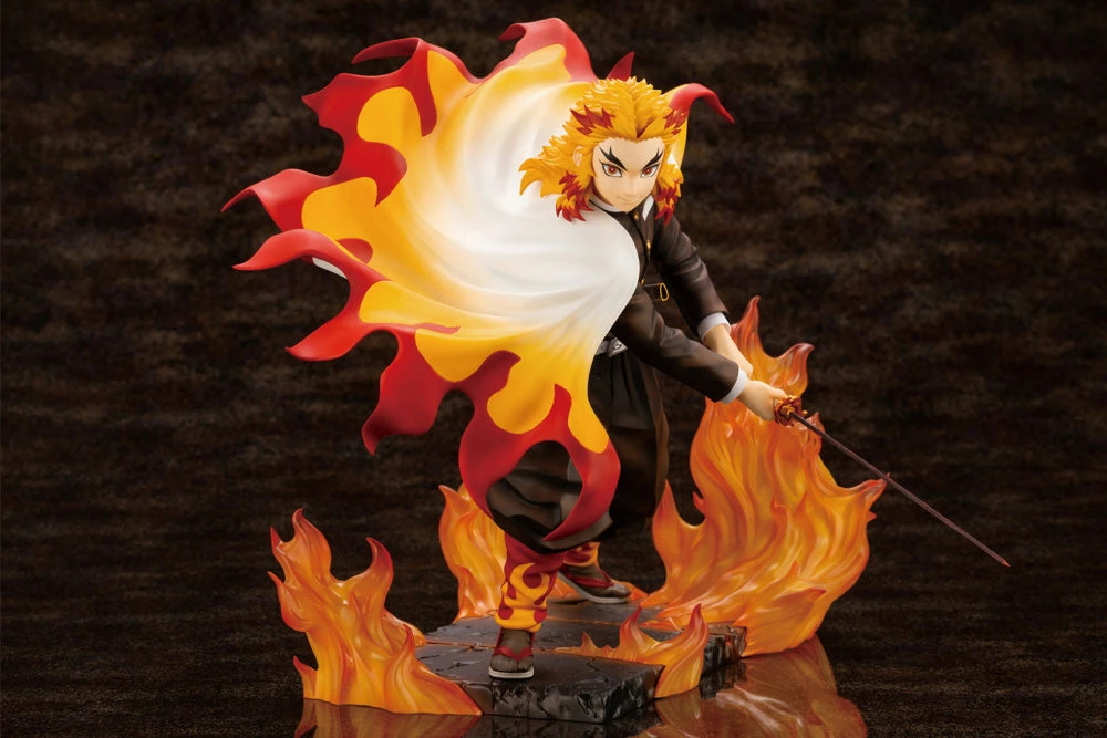Kotobukiya 1/8 Demon Slayer: Kimetsu No Yaiba Kyoujurou Rengoku (Purgatory Anjuro) ArtFX J Statue PP927 3 Kotobukiya 1/8 Demon Slayer: Kimetsu No Yaiba Kyoujurou Rengoku (Purgatory Anjuro) ArtFX J Statue PP927
