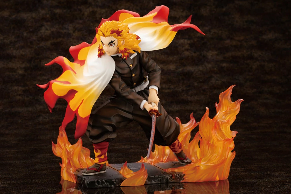Kotobukiya 1/8 Demon Slayer: Kimetsu No Yaiba Kyoujurou Rengoku (Purgatory Anjuro) ArtFX J Statue PP927 4 Kotobukiya 1/8 Demon Slayer: Kimetsu No Yaiba Kyoujurou Rengoku (Purgatory Anjuro) ArtFX J Statue PP927 - Image 2