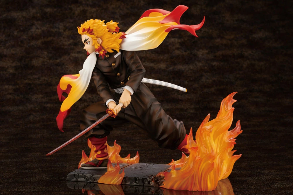 Kotobukiya 1/8 Demon Slayer: Kimetsu No Yaiba Kyoujurou Rengoku (Purgatory Anjuro) ArtFX J Statue PP927 5 Kotobukiya 1/8 Demon Slayer: Kimetsu No Yaiba Kyoujurou Rengoku (Purgatory Anjuro) ArtFX J Statue PP927 - Image 3