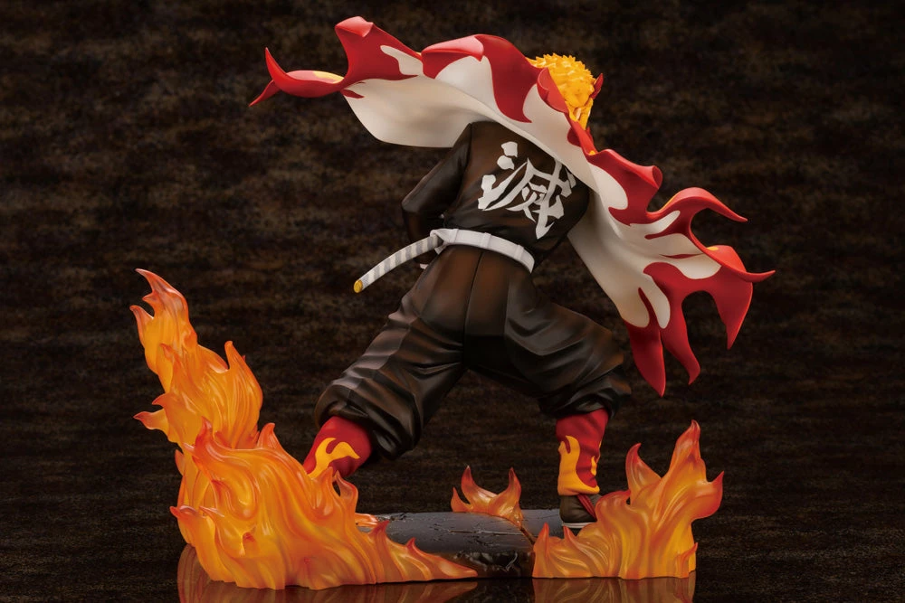 Kotobukiya 1/8 Demon Slayer: Kimetsu No Yaiba Kyoujurou Rengoku (Purgatory Anjuro) ArtFX J Statue PP927 6 Kotobukiya 1/8 Demon Slayer: Kimetsu No Yaiba Kyoujurou Rengoku (Purgatory Anjuro) ArtFX J Statue PP927 - Image 4