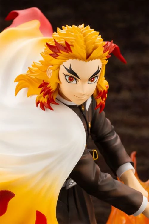 Kotobukiya 1/8 Demon Slayer: Kimetsu No Yaiba Kyoujurou Rengoku (Purgatory Anjuro) ArtFX J Statue PP927 9 Kotobukiya 1/8 Demon Slayer: Kimetsu No Yaiba Kyoujurou Rengoku (Purgatory Anjuro) ArtFX J Statue PP927 - Image 7
