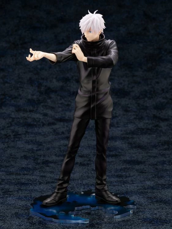 Kotobukiya 1/8 Jujutsu Kaisen Gojo Satoru ArtFX J Scale Statue PP930 W/ Bonus Face 4 Kotobukiya 1/8 Jujutsu Kaisen Gojo Satoru ArtFX J Scale Statue PP930 W/ Bonus Face - Image 2