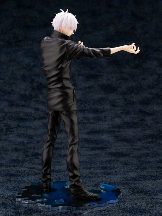 Kotobukiya 1/8 Jujutsu Kaisen Gojo Satoru ArtFX J Scale Statue PP930 W/ Bonus Face 6 Kotobukiya 1/8 Jujutsu Kaisen Gojo Satoru ArtFX J Scale Statue PP930 W/ Bonus Face - Image 4