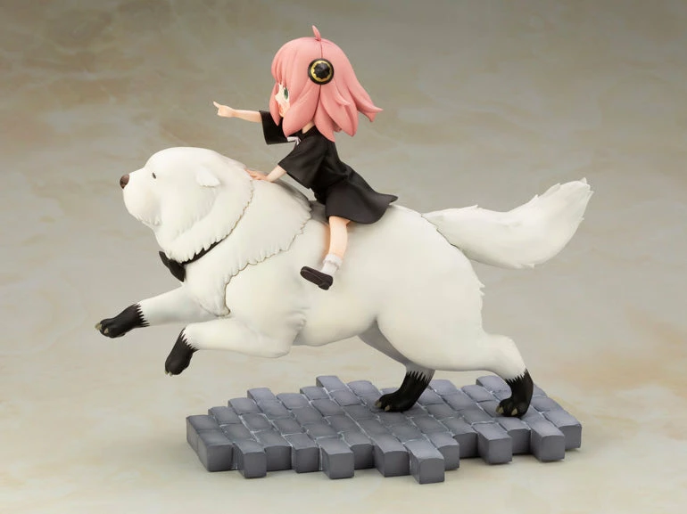 Kotobukiya 1/7 Spy Family Anya Forger & Bond Forger Scale Figure Statue PV063 4 Kotobukiya 1/7 Spy Family Anya Forger & Bond Forger Scale Figure Statue PV063 - Image 2