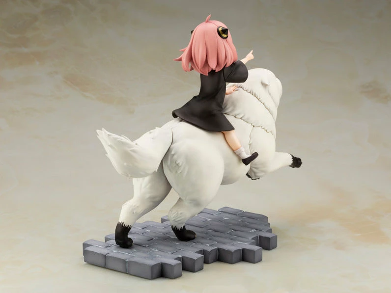 Kotobukiya 1/7 Spy Family Anya Forger & Bond Forger Scale Figure Statue PV063 6 Kotobukiya 1/7 Spy Family Anya Forger & Bond Forger Scale Figure Statue PV063 - Image 4