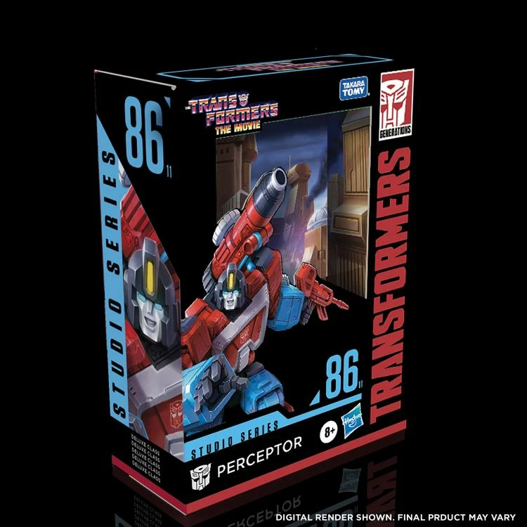 Hasbro Transformers Generations Studio Series 86 #11 Deluxe Perceptor Action Figure 6 Hasbro Transformers Generations Studio Series 86 #11 Deluxe Perceptor Action Figure - Image 4