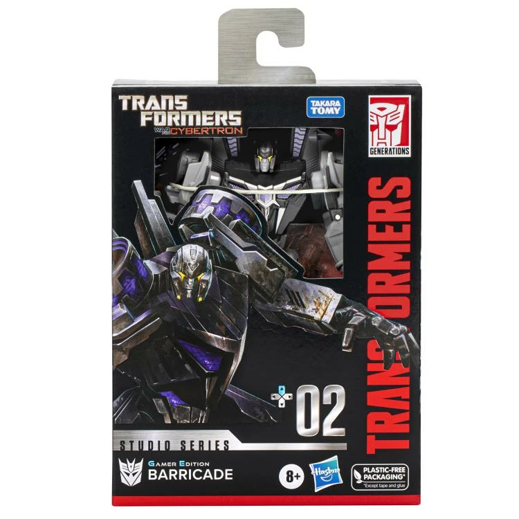 Hasbro Transformers War For Cybertron Studio Series Gamers Edition #02 Deluxe Barricade Action Figure 7 Hasbro Transformers War For Cybertron Studio Series Gamers Edition #02 Deluxe Barricade Action Figure - Image 5