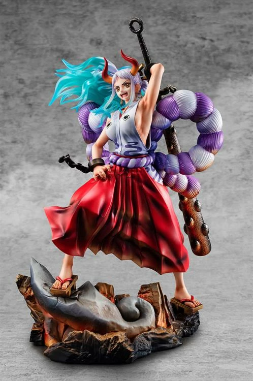 Megahouse POP Portrait Of Pirate One Piece Warrior Alliance Maximum Yamato Statue Figure 3 Megahouse POP Portrait Of Pirate One Piece Warrior Alliance Maximum Yamato Statue Figure