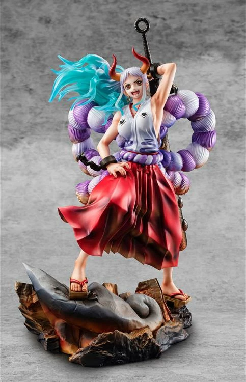 Megahouse POP Portrait Of Pirate One Piece Warrior Alliance Maximum Yamato Statue Figure 4 Megahouse POP Portrait Of Pirate One Piece Warrior Alliance Maximum Yamato Statue Figure - Image 2