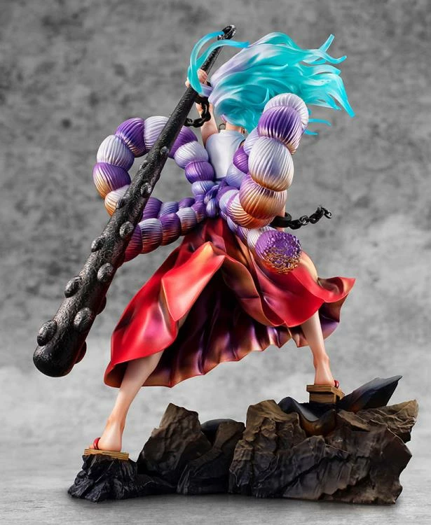 Megahouse POP Portrait Of Pirate One Piece Warrior Alliance Maximum Yamato Statue Figure 5 Megahouse POP Portrait Of Pirate One Piece Warrior Alliance Maximum Yamato Statue Figure - Image 3