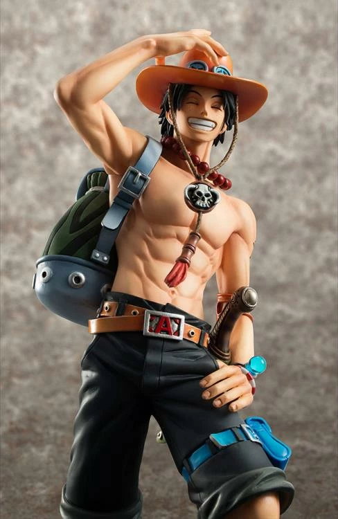 Megahouse POP Portrait Of Pirate One Piece Neo-DX Portgas D. Ace (10th Limited Ver.) Statue Figure Reissue 10 Megahouse POP Portrait Of Pirate One Piece Neo-DX Portgas D. Ace (10th Limited Ver.) Statue Figure Reissue - Image 8