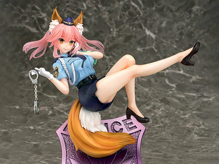 Phat! 1/7 Fate/ Extella Link Caster Tamamo No Mae: Police Fox Ver. Scale Statue Figure PVC 2 Phat! 1/7 Fate/ Extella Link Caster Tamamo No Mae: Police Fox Ver. Scale Statue Figure PVC