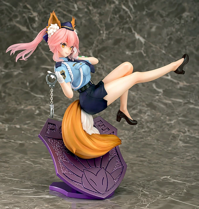 Phat! 1/7 Fate/ Extella Link Caster Tamamo No Mae: Police Fox Ver. Scale Statue Figure PVC 3 Phat! 1/7 Fate/ Extella Link Caster Tamamo No Mae: Police Fox Ver. Scale Statue Figure PVC - Image 2