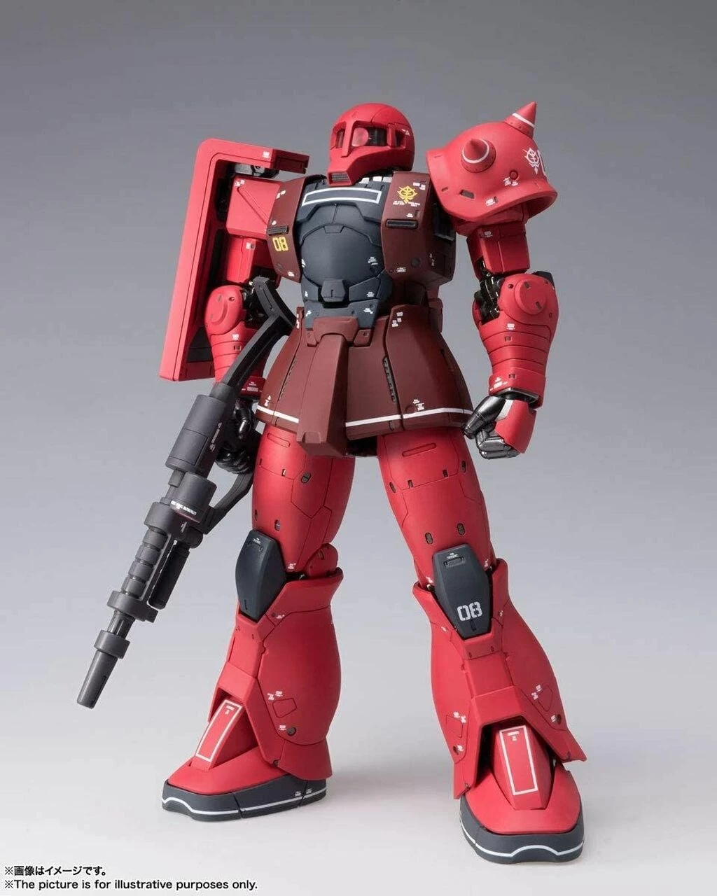 Bandai Gundam Fix Figuration Metal Composite Kidou Senshi Gundam: The Origin GFFMC MS-05S Zaku I Char Custom 3 Bandai Gundam Fix Figuration Metal Composite Kidou Senshi Gundam: The Origin GFFMC MS-05S Zaku I Char Custom