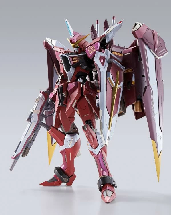 Bandai Gundam Metal Build Justice Gundam Action Figure 3 Bandai Gundam Metal Build Justice Gundam Action Figure