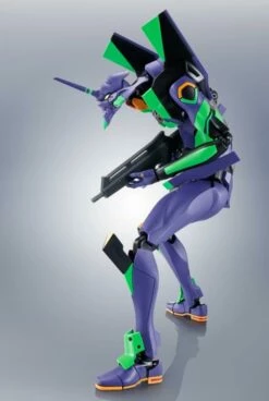 Bandai Robot Spirits Damashii #R-290 Eva Test Type-01 + Spear Of Cassius Renewal Color Edition (3.0+1.0) Rebuild Of Evangelion Action Figure -Cheap Hasbro || GOOD SMILE COMPANY Store 4573102621177c