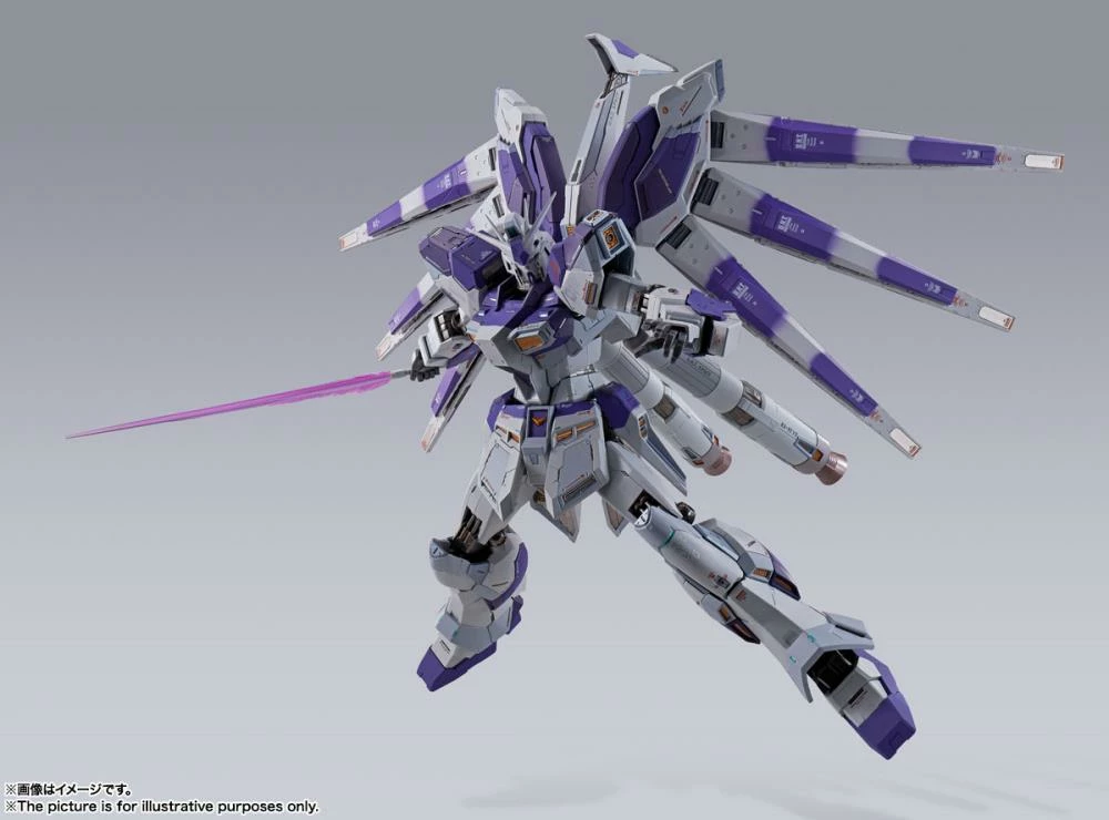 Bandai Metal Build Beltorchika's Children RX-93-v2 Hi-V Gundam (Hi-Nu) Action Figure 3 Bandai Metal Build Beltorchika's Children RX-93-v2 Hi-V Gundam (Hi-Nu) Action Figure