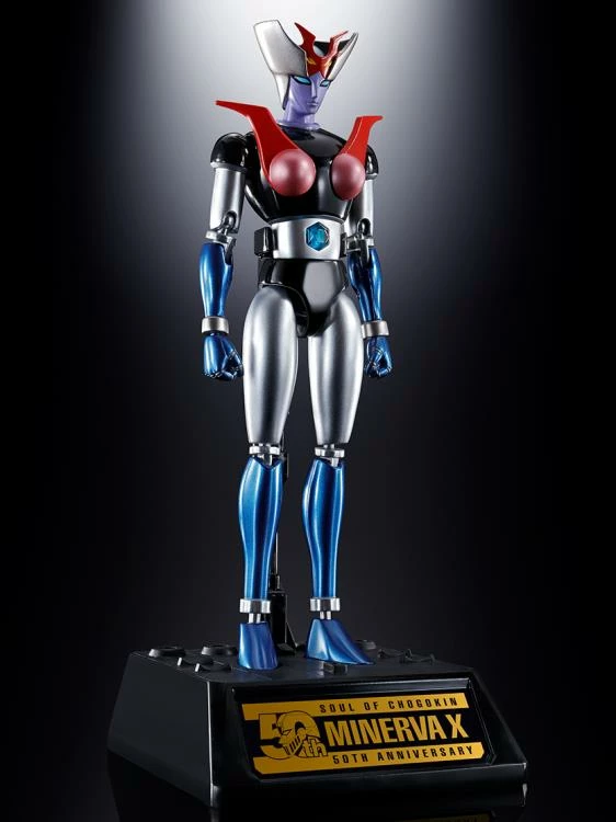 Bandai Soul Of Chogokin Mazinger Z GX-08R Aphrodai A And GX-09R Minerva X Set Action Figure 5 Bandai Soul Of Chogokin Mazinger Z GX-08R Aphrodai A And GX-09R Minerva X Set Action Figure - Image 3