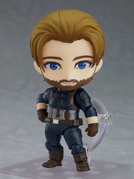 GOOD SMILE COMPANY Nendoroid #923-DX Captain America (Steve Rogers) DX Ver Avengers: Infinity War 4 GOOD SMILE COMPANY Nendoroid #923-DX Captain America (Steve Rogers) DX Ver Avengers: Infinity War - Image 2
