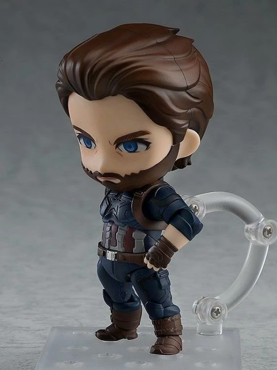 GOOD SMILE COMPANY Nendoroid #923-DX Captain America (Steve Rogers) DX Ver Avengers: Infinity War 11 GOOD SMILE COMPANY Nendoroid #923-DX Captain America (Steve Rogers) DX Ver Avengers: Infinity War - Image 9