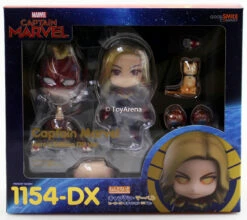 GOOD SMILE COMPANY Nendoroid #1154-DX Captain Marvel (Hero's Edition) Captain Marvel Movie -Cheap Hasbro || GOOD SMILE COMPANY Store 4580416908719