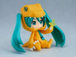 GOOD SMILE COMPANY Nendoroid #1439 Hatsune Miku Kigurumi Agumon Ver. Vocaloid X Digimon -Cheap Hasbro || GOOD SMILE COMPANY Store 4580590120396d
