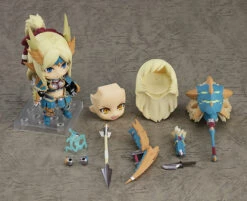 GOOD SMILE COMPANY Nendoroid #1407-DX Hunter (Female Zinogre Alpha Armor Ver.) Monster Hunter World: Iceborne