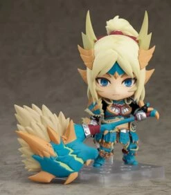 GOOD SMILE COMPANY Nendoroid #1407-DX Hunter (Female Zinogre Alpha Armor Ver.) Monster Hunter World: Iceborne -Cheap Hasbro || GOOD SMILE COMPANY Store 4580590123083e