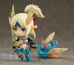 GOOD SMILE COMPANY Nendoroid #1407-DX Hunter (Female Zinogre Alpha Armor Ver.) Monster Hunter World: Iceborne -Cheap Hasbro || GOOD SMILE COMPANY Store 4580590123083g