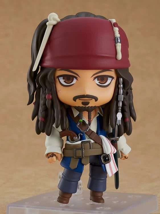 GOOD SMILE COMPANY Nendoroid #1557 Jack Sparrow Pirates Of The Caribbean: On Stranger Tides 4 GOOD SMILE COMPANY Nendoroid #1557 Jack Sparrow Pirates Of The Caribbean: On Stranger Tides - Image 2