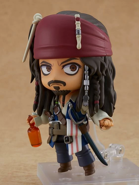 GOOD SMILE COMPANY Nendoroid #1557 Jack Sparrow Pirates Of The Caribbean: On Stranger Tides 6 GOOD SMILE COMPANY Nendoroid #1557 Jack Sparrow Pirates Of The Caribbean: On Stranger Tides - Image 4