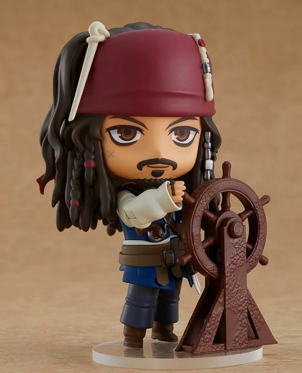 GOOD SMILE COMPANY Nendoroid #1557 Jack Sparrow Pirates Of The Caribbean: On Stranger Tides 3 GOOD SMILE COMPANY Nendoroid #1557 Jack Sparrow Pirates Of The Caribbean: On Stranger Tides
