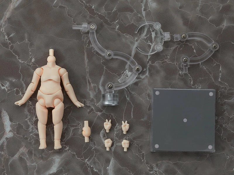 GOOD SMILE COMPANY Nendoroid Doll Archetype: 1.1 Girl (Cream) Action Figure 4 GOOD SMILE COMPANY Nendoroid Doll Archetype: 1.1 Girl (Cream) Action Figure - Image 2