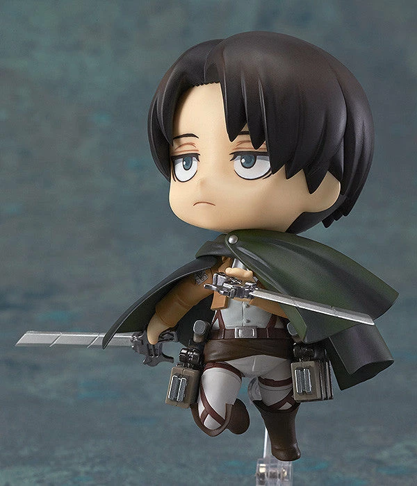 GOOD SMILE COMPANY Nendoroid #390 Levi Attack On Titan 4 GOOD SMILE COMPANY Nendoroid #390 Levi Attack On Titan - Image 2