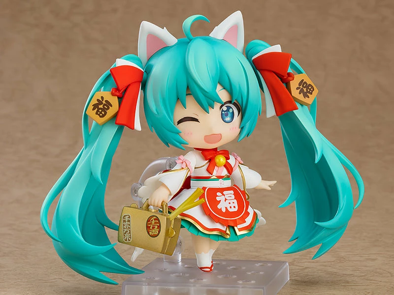 GOOD SMILE COMPANY Nendoroid #1777 Hatsune Miku (Maneki Miku Ver.) Vocaloid Nendoroid 7 GOOD SMILE COMPANY Nendoroid #1777 Hatsune Miku (Maneki Miku Ver.) Vocaloid Nendoroid - Image 5