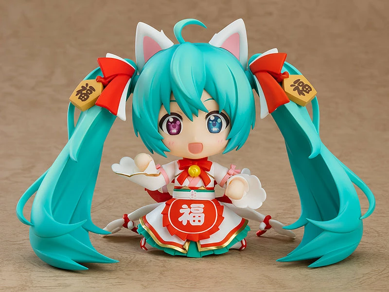 GOOD SMILE COMPANY Nendoroid #1777 Hatsune Miku (Maneki Miku Ver.) Vocaloid Nendoroid 4 GOOD SMILE COMPANY Nendoroid #1777 Hatsune Miku (Maneki Miku Ver.) Vocaloid Nendoroid - Image 2