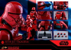 Hot Toys 1/6 Star Wars Episode IX The Rise Of Skywalker Sith Jet Trooper MMS562 Sixth Scale Figure