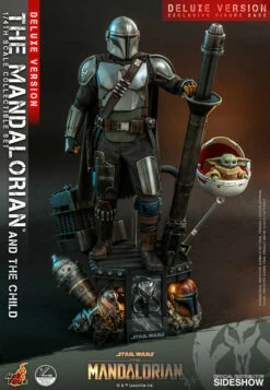 Hot Toys 1/4 Star Wars The Mandalorian And The Child (Deluxe) Quarter Scale Figure QS017 7 Hot Toys 1/4 Star Wars The Mandalorian And The Child (Deluxe) Quarter Scale Figure QS017 -Cheap Hasbro || GOOD SMILE COMPANY Store 4895228607041a