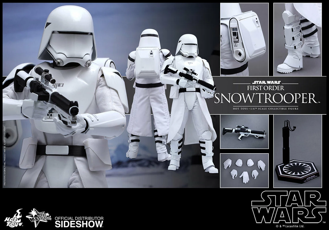 Hot Toys 1/6 First Order Snowtroopers Star Wars Episode VII The Force Awakens MMS321 Sixth Scale Figure 4 Hot Toys 1/6 First Order Snowtroopers Star Wars Episode VII The Force Awakens MMS321 Sixth Scale Figure - Image 2