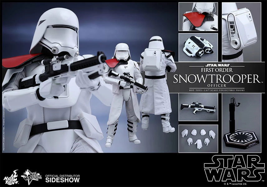 Hot Toys 1/6 First Order Snowtrooper Officer Star Wars Episode VII The Force Awakens MMS322 Sixth Scale Figure 4 Hot Toys 1/6 First Order Snowtrooper Officer Star Wars Episode VII The Force Awakens MMS322 Sixth Scale Figure - Image 2