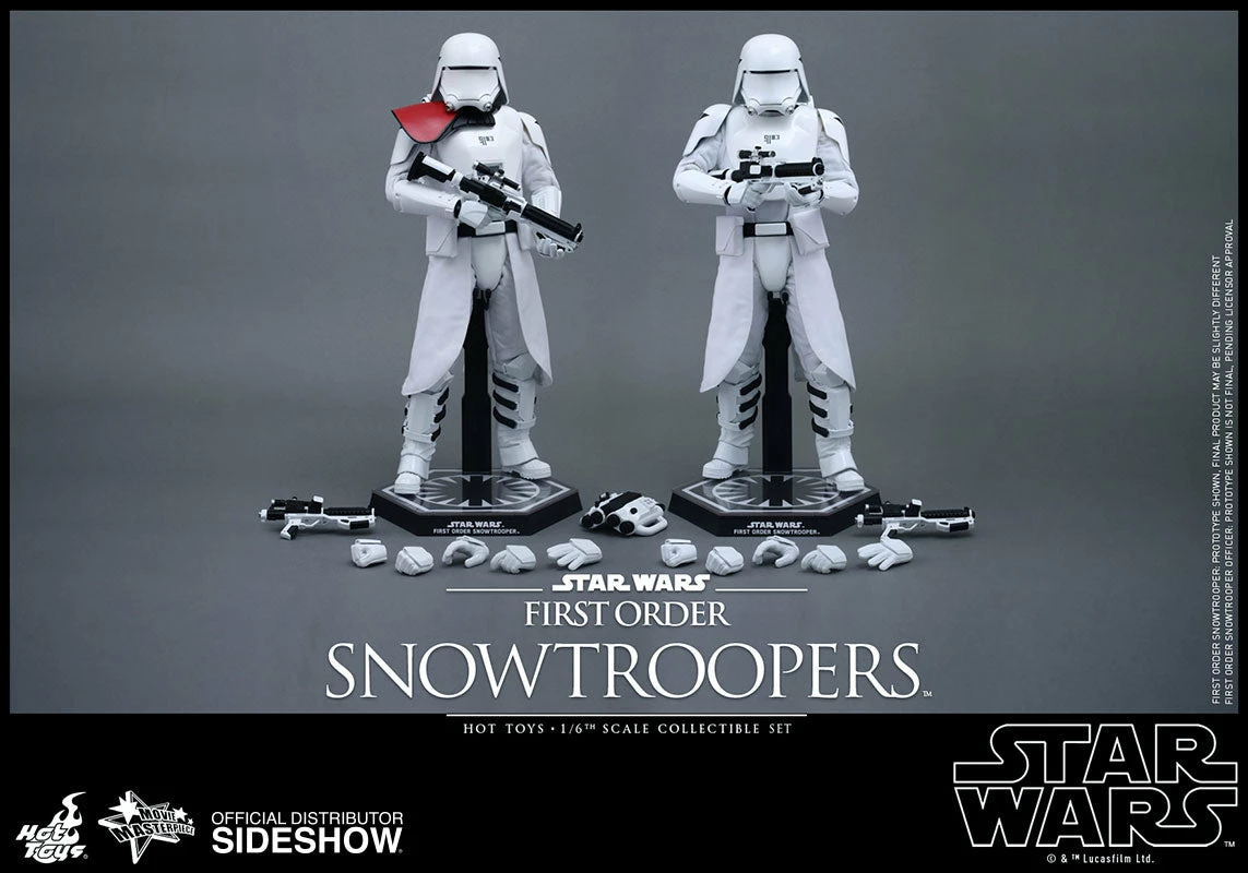 Hot Toys 1/6 First Order Snowtroopers Set Star Wars Episode VII The Force Awakens MMS323 Sixth Scale Figure 7 Hot Toys 1/6 First Order Snowtroopers Set Star Wars Episode VII The Force Awakens MMS323 Sixth Scale Figure - Image 5
