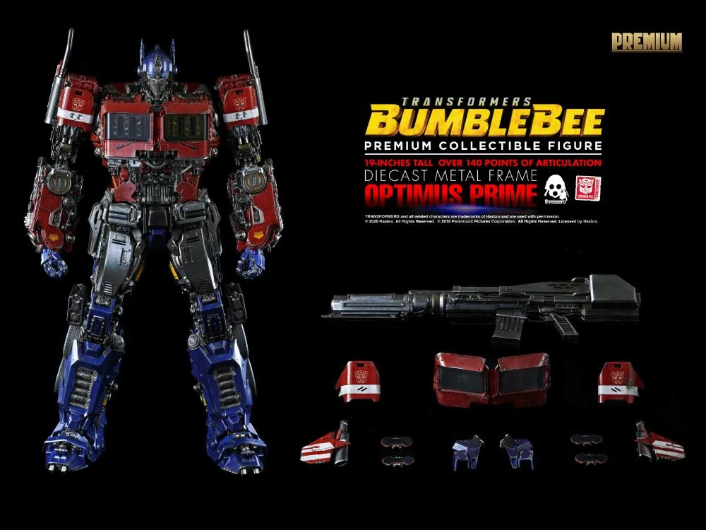ThreeZero Transformers Bumblebee Movie Optimus Prime Premium Scale Figure 3 ThreeZero Transformers Bumblebee Movie Optimus Prime Premium Scale Figure