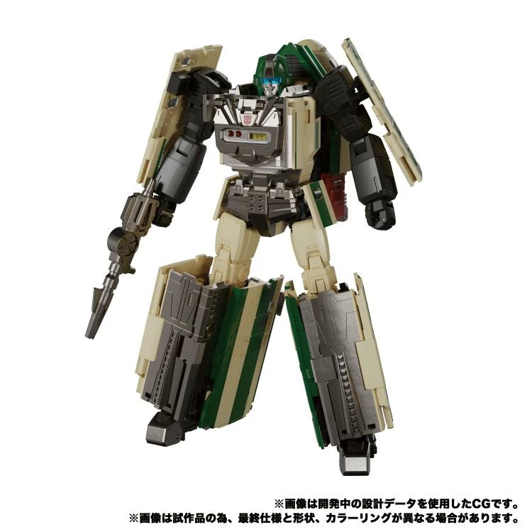 Transformers Masterpiece G MPG-03 Trainbot Yukikaze Action Figure 4 Transformers Masterpiece G MPG-03 Trainbot Yukikaze Action Figure - Image 2