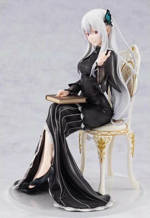 Kadokawa KD Colle 1/7 RE: Zero Echidna (Tea Party Ver.) Scale Statue Figure 5 Kadokawa KD Colle 1/7 RE: Zero Echidna (Tea Party Ver.) Scale Statue Figure - Image 3