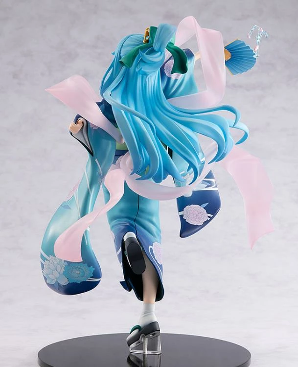 Kadokawa KD Colle 1/7 Konosuba Aqua (Oiran Ver.) Scale Statue Figure 5 Kadokawa KD Colle 1/7 Konosuba Aqua (Oiran Ver.) Scale Statue Figure - Image 3