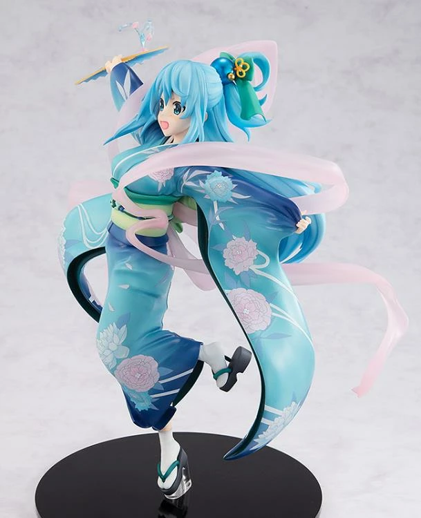 Kadokawa KD Colle 1/7 Konosuba Aqua (Oiran Ver.) Scale Statue Figure 6 Kadokawa KD Colle 1/7 Konosuba Aqua (Oiran Ver.) Scale Statue Figure - Image 4