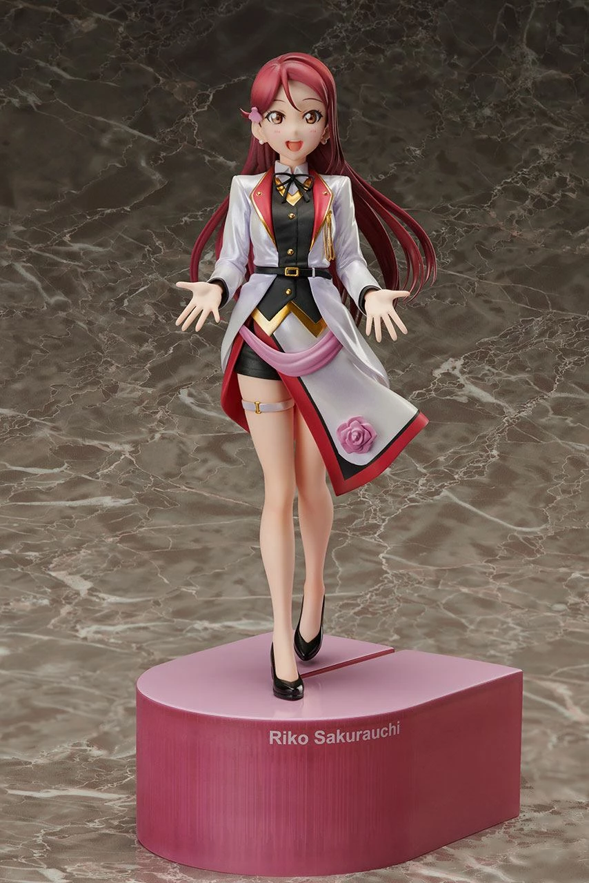 Stronger Dengeki 1/8 Love Live! Sunshine!! Birthday Figure Project Riko Sakurauchi Scale Statue Figure PVC 5 Stronger Dengeki 1/8 Love Live! Sunshine!! Birthday Figure Project Riko Sakurauchi Scale Statue Figure PVC - Image 3