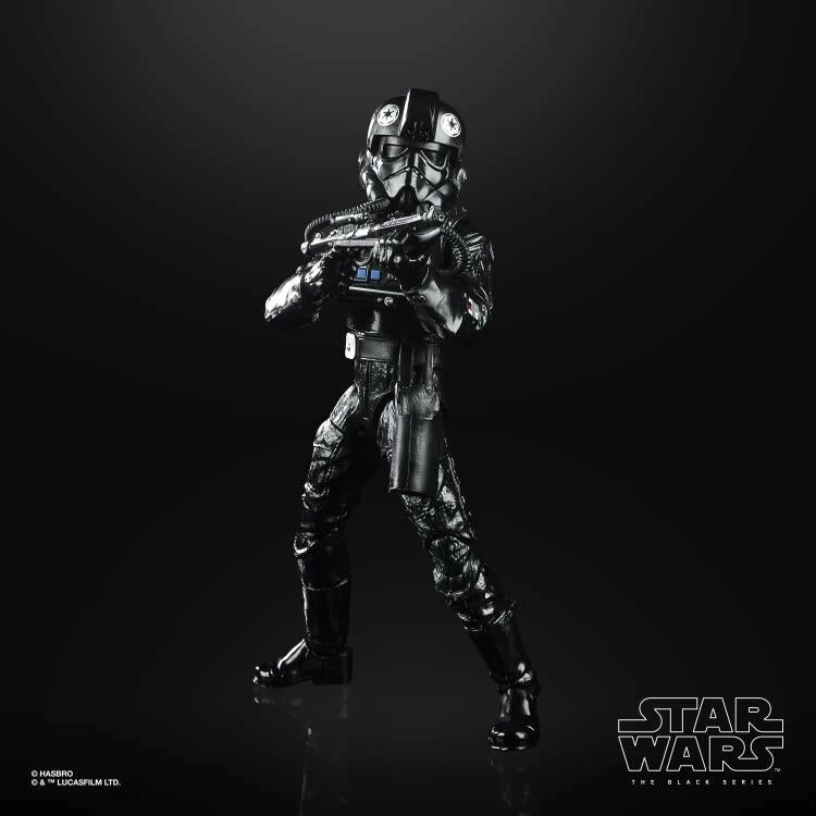 Hasbro Star Wars Black Series 40th Anniversary Empire Strikes Back Imperial Tie Fighter Pilot 6 Inch Action Figure 4 Hasbro Star Wars Black Series 40th Anniversary Empire Strikes Back Imperial Tie Fighter Pilot 6 Inch Action Figure - Image 2