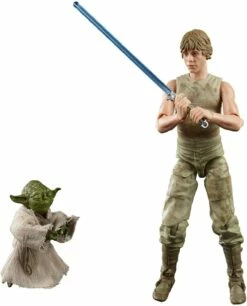 Hasbro Star Wars Black Series 40th Anniversary Empire Strikes Back Jedi Training Luke And Yoda 6 Inch Action Figure -Cheap Hasbro || GOOD SMILE COMPANY Store 5010993722839d